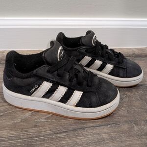 Adidas Campus Toddler Size 9 Black Boy Girl Tennis Shoes Sneaker Indoor Soccer